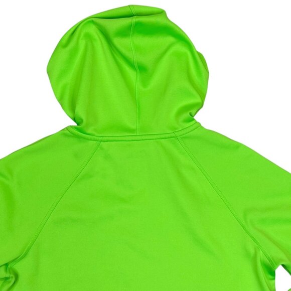 Nike Therma Fit Hoodie Womens Small S Neon Green Running Athletic 685459-380 - Picture 5 of 12